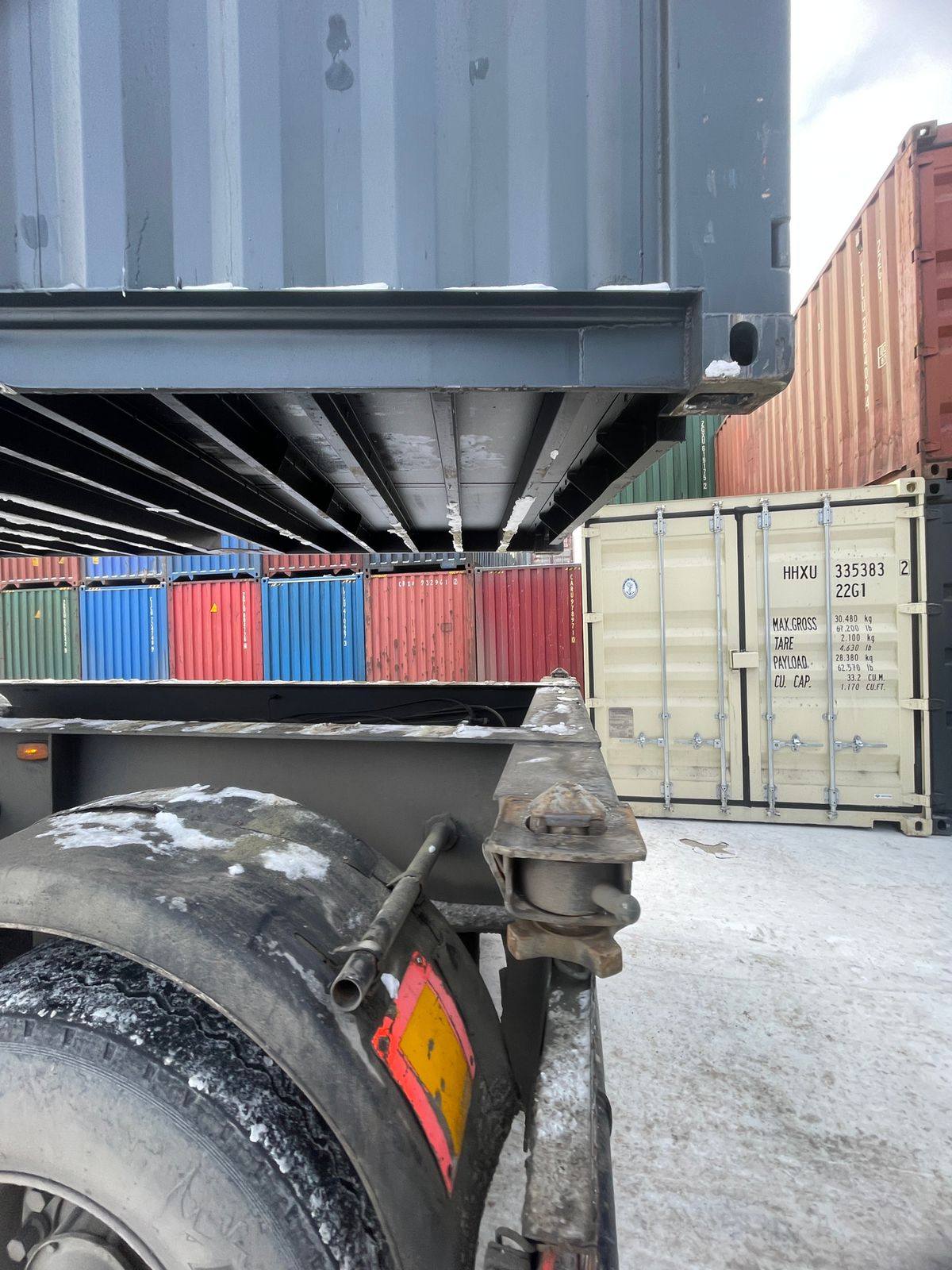 Морской контейнер CICU6383520